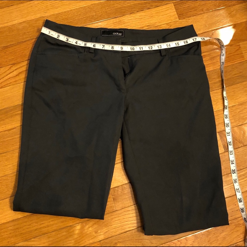 Long Dark Grey Work Trousers